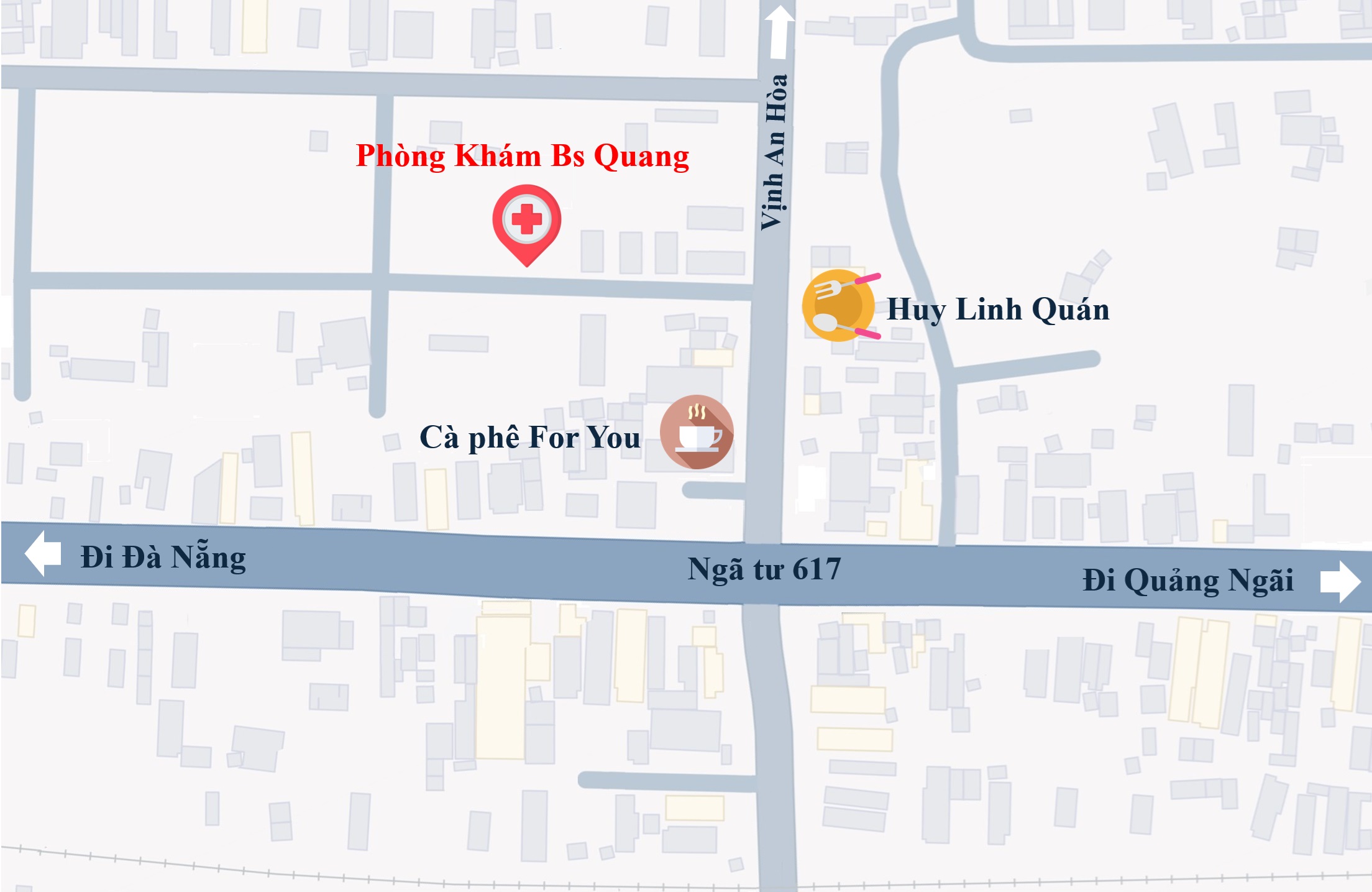 Bản đồ đến phòng khám